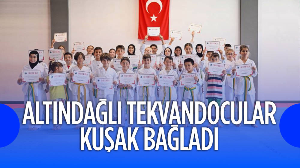 Altındağlı Minikler Kuşaklarını Aldı!