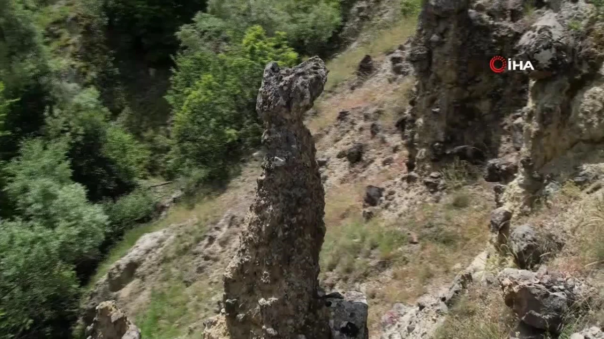 Ankara’da keşfedilen peri bacaları turizme kazandırılacak