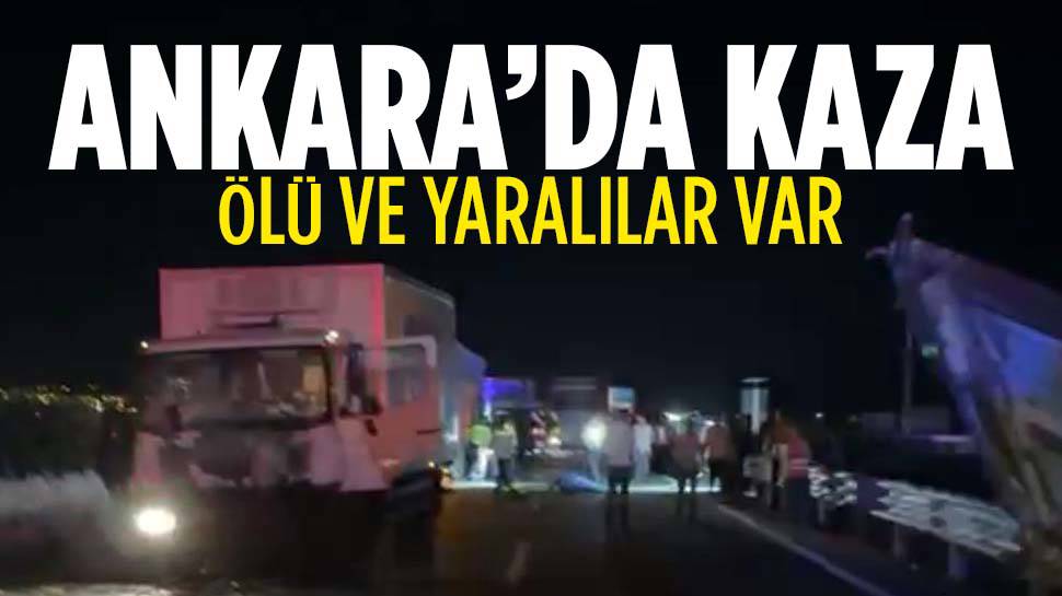 Ankara’da Aynı Noktada 2 Kaza… Ölü Ve Yaralılar Var…