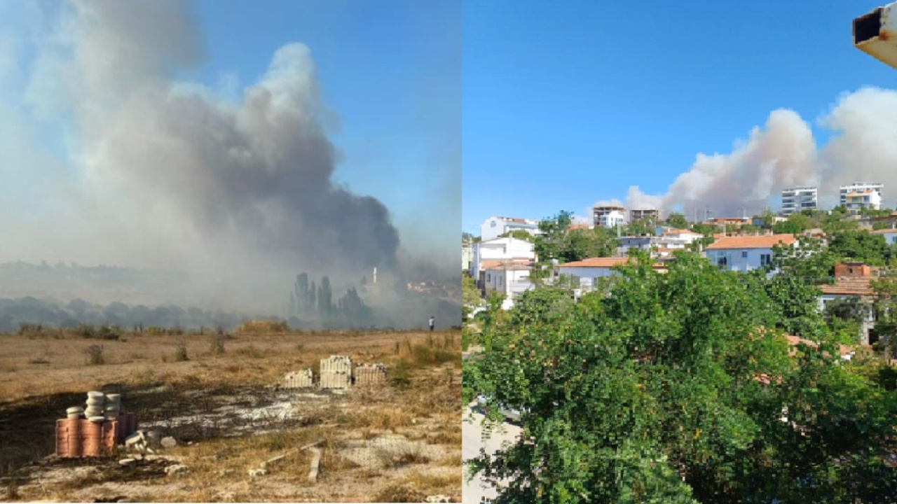 Çanakkale’de yangın alarmı: 2 köy tahliye edildi