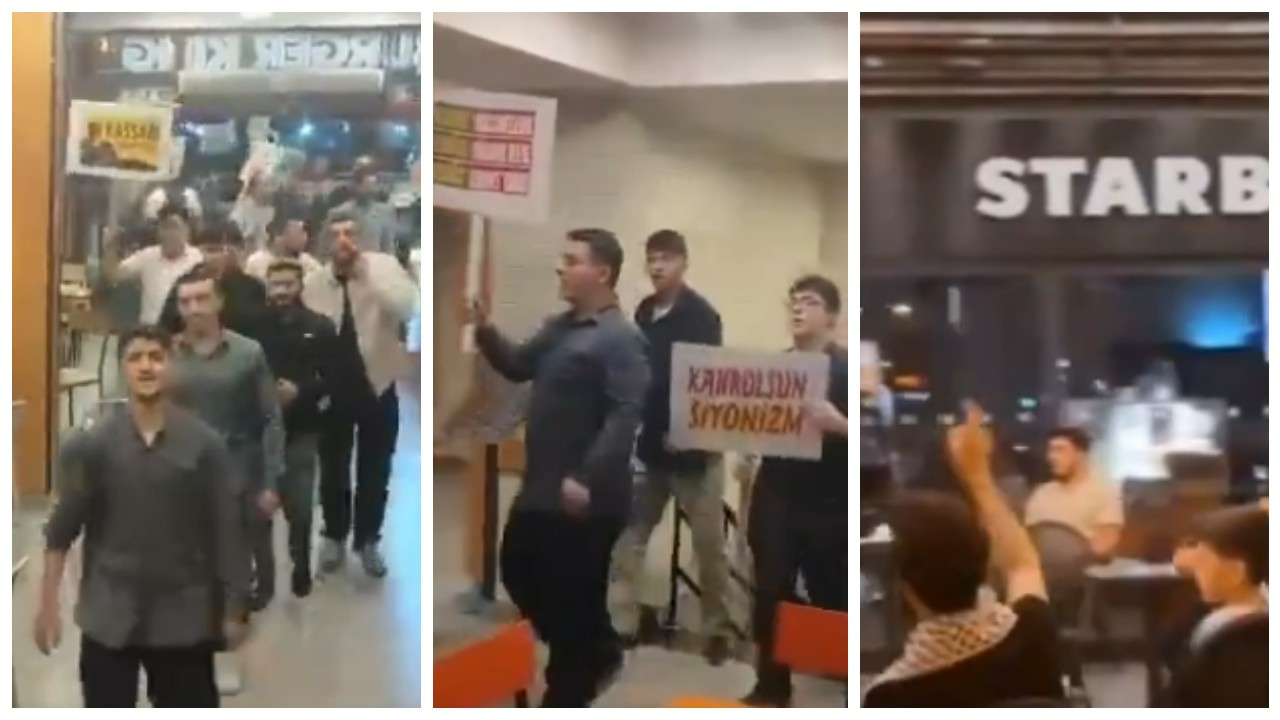 Diyarbakır’da Starbucks ve Burger King’e saldırı: Tekbir getirip ‘cenk, cihat, şehadet’ sloganları attılar