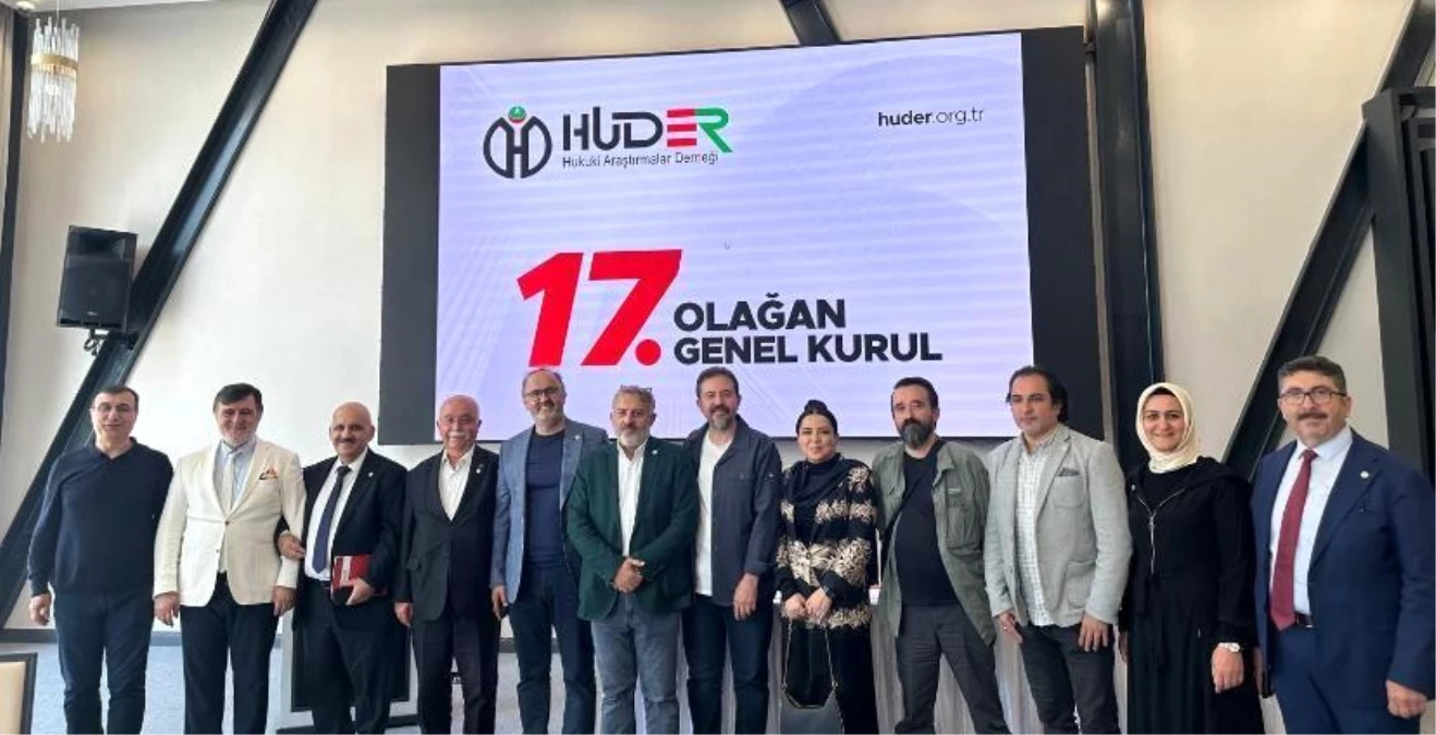 HUDER 17. Olağan Genel Kurulu’nda yeni başkan seçildi