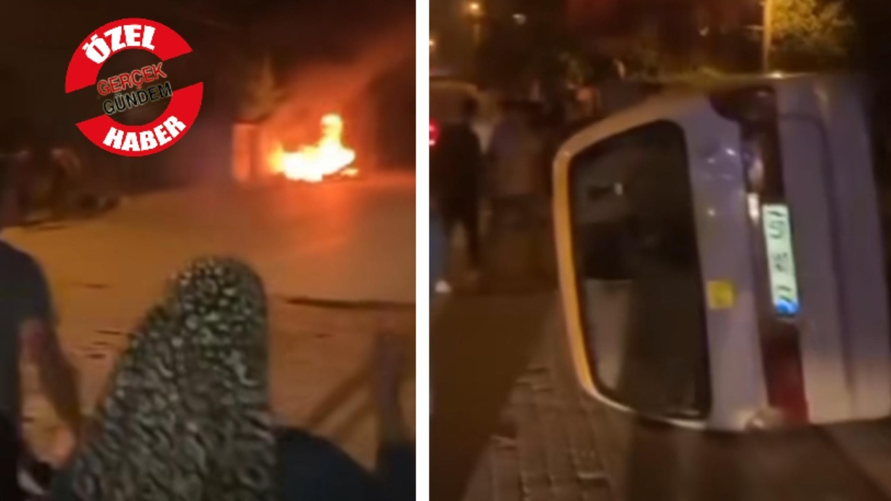 Kayseri’de büyük gerilim halk ayakta: Suriyelilerin iş yerleri yakıldı