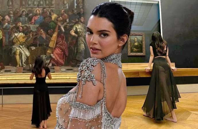 Kendall Jenner’in yalınayak müze gezisi tepki çekti – Ankaragündem