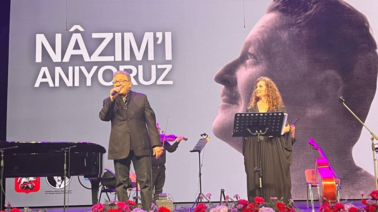 Moskova’da Nazım Hikmet anısına konser verildi