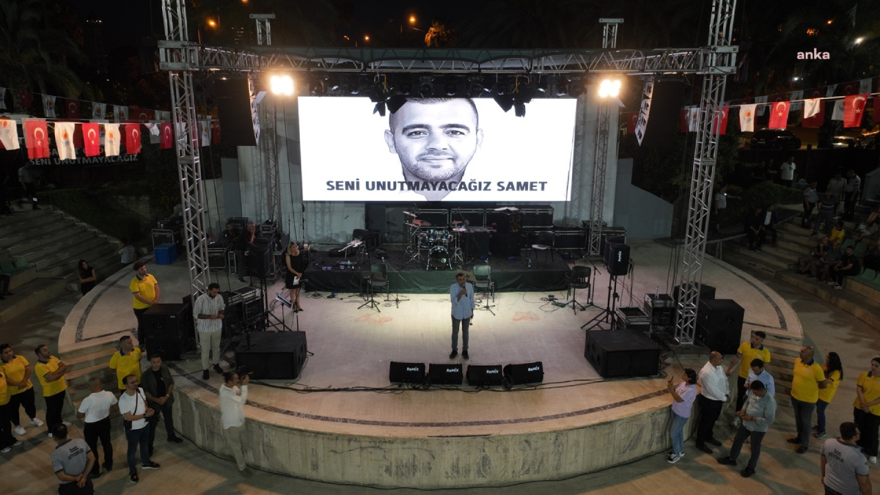 Silahlı saldırı sonucu hayatını kaybeden Adana Büyükşehir Belediyesi Özel Kalem Müdür Vekili Samet Güdük unutulmadı