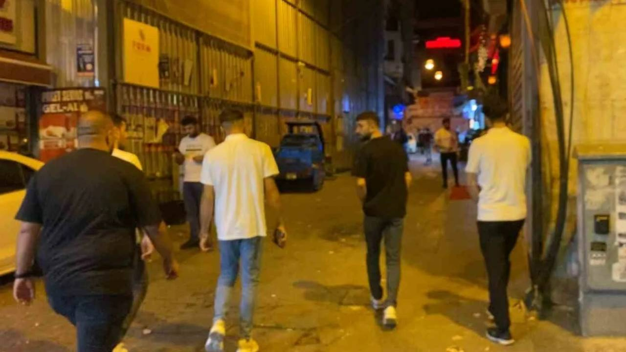 Taksim’de iş yerine silahlı saldırı: 1 kişi yaralandı