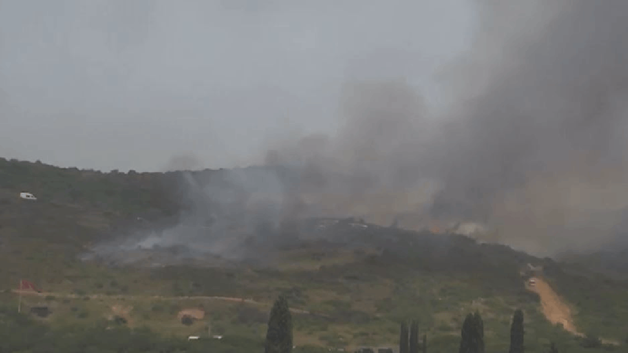 Tuzla Piyade Okulu’nda yangın çıktı