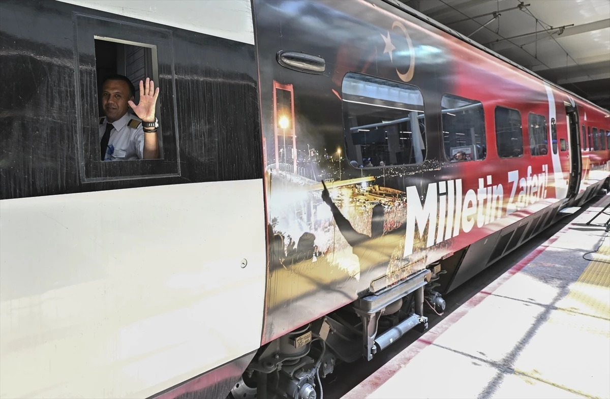 15 Temmuz Demokrasi ve Milli Birlik Treni İlk Seferine Çıktı