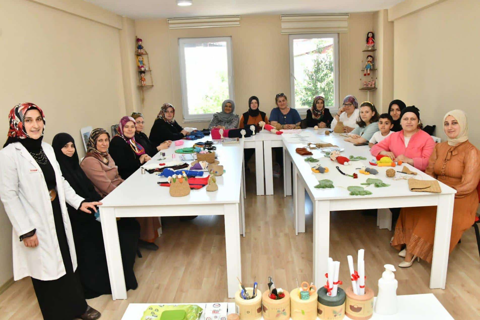 Sosyal Dayanışma Merkezi (SODAM) Projesi Sergisi Açıldı.