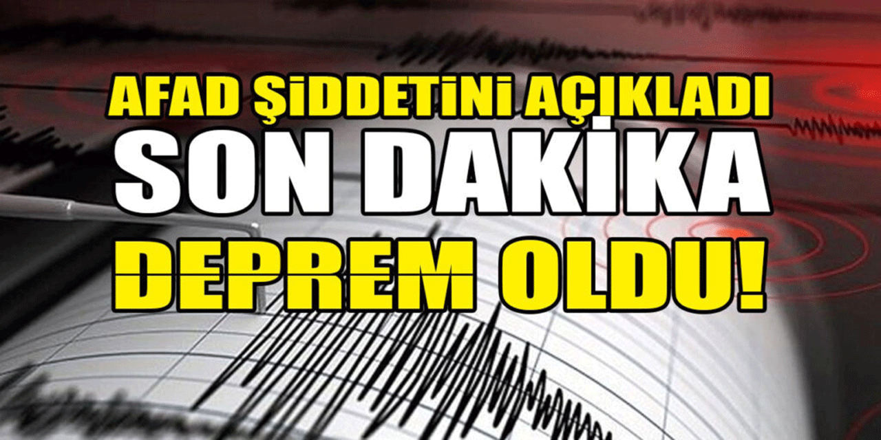 AFAD: “Adana’da 4.1 büyüklüğünde deprem meydana geldi”