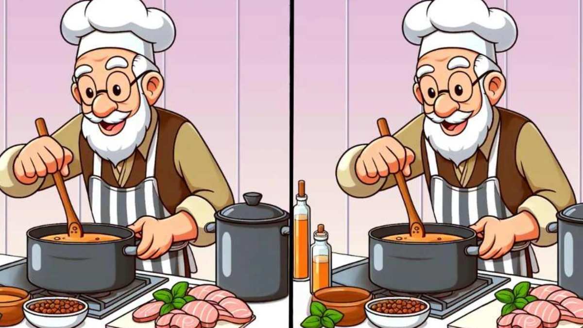 12 saniyede farkı bulan Einstein’a kafa tutuyor! Nohut pişiren iki adam arasındaki farkları kimse bulamıyor