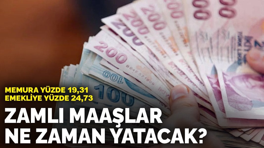 Emekli ve memur zammı açıklandı! Akıllarda tek soru… Emekli ve memurun zamlı maaşı hesaplara ne zaman yatacak?