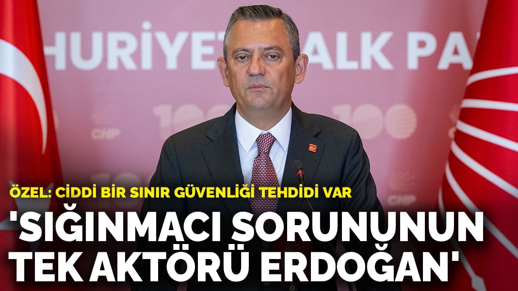 Özel: Sığınmacı sorununun tek aktörü Erdoğan