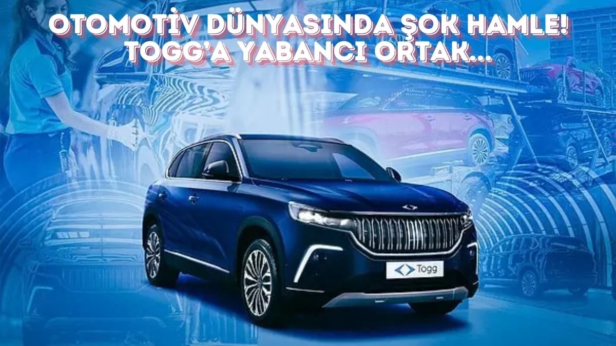 Togg’a yabancı ortak! Otomotiv dünyasını sarsan sürpriz hamle: Dev şirket geliyor