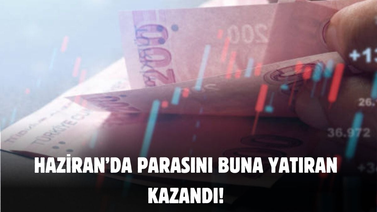 Haziran ayının en çok kazandıran yatırımı: Dolar, altın, faiz… En akıllı yatırımcı onu alan çıktı