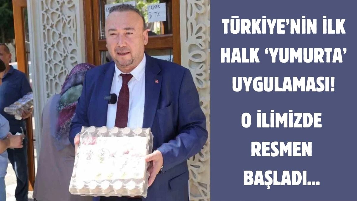 Halk ekmekten sonra halk yumurta geliyor! Herkes ucuz ucuz alacak: İşte satış fiyatları