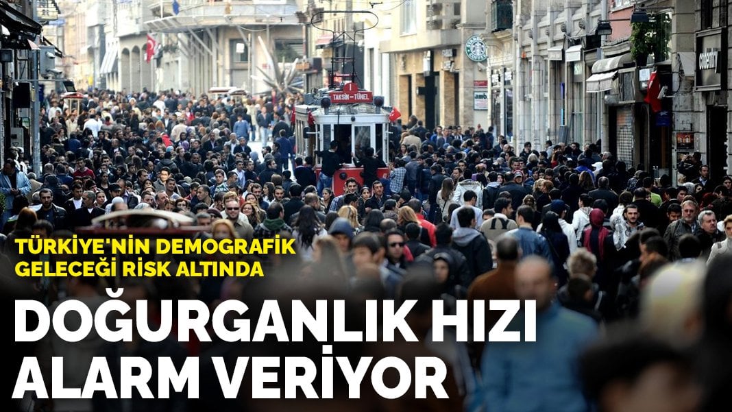 Türkiye’nin demografik geleceği risk altında: Doğurganlık hızı alarm veriyor