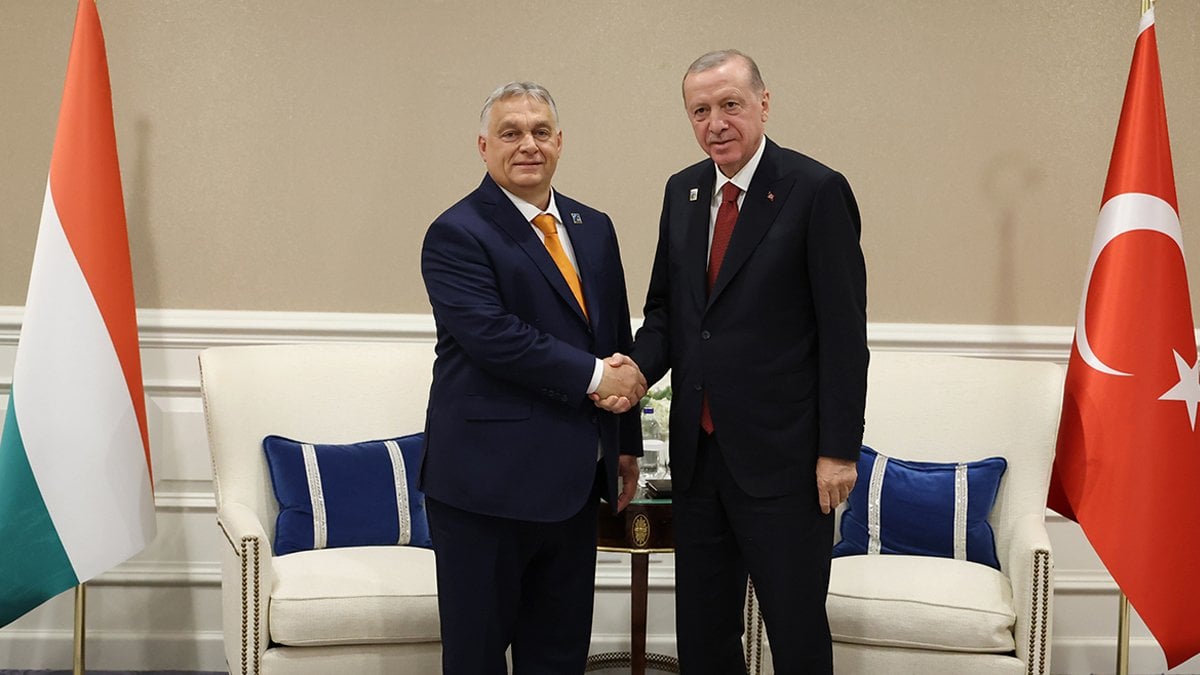 Erdoğan, Macaristan Başbakanı Orban ile görüştü