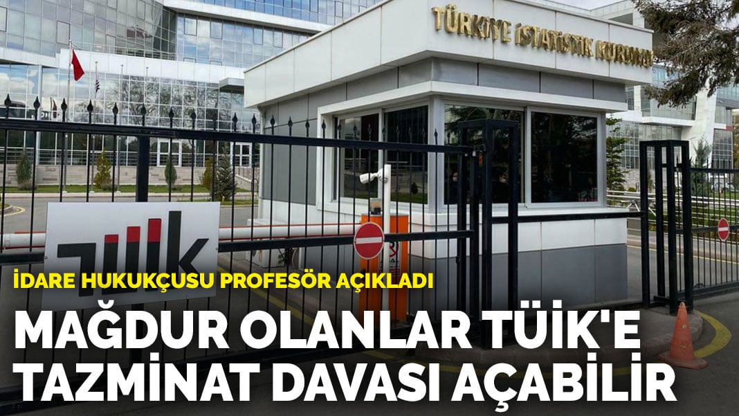 İdare hukukçusu profesör açıkladı: Mağdur olanlar TÜİK’e tazminat davası açabilir