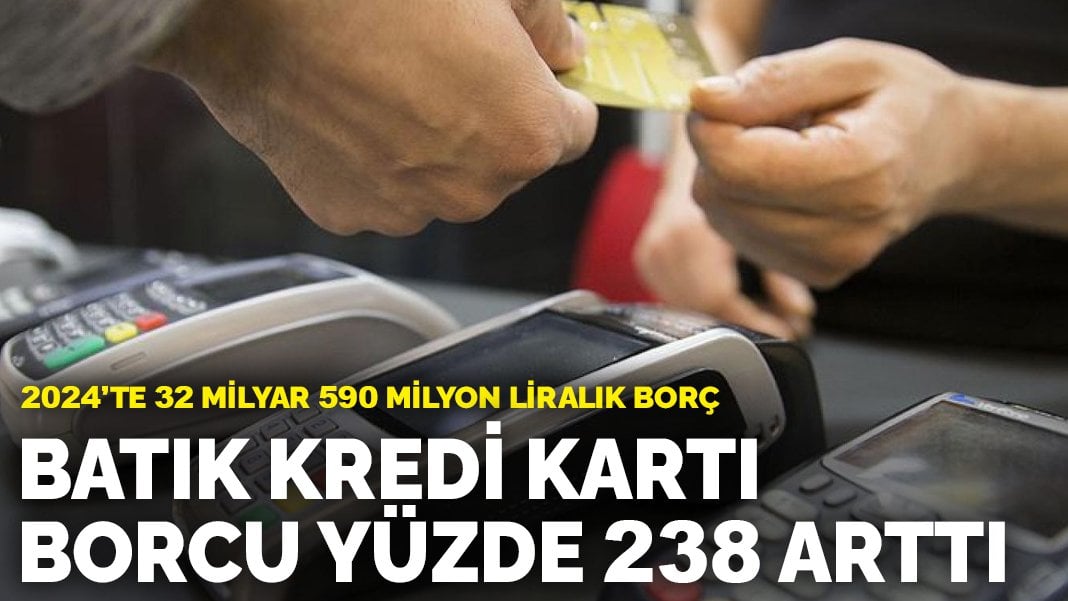 Vatandaş dar boğazdan kurtulamıyor: Batık kredi kartı borcu yüzde 238 arttı