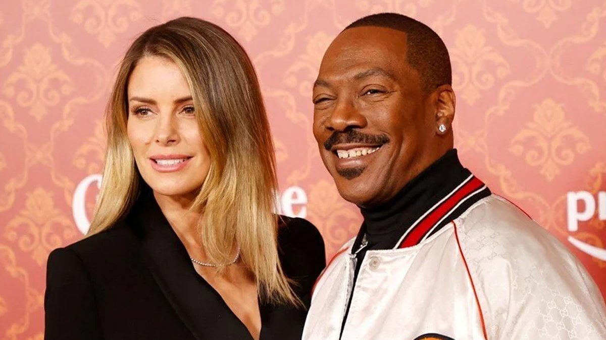 10 çocuk babası komedyen Eddie Murphy evlendi