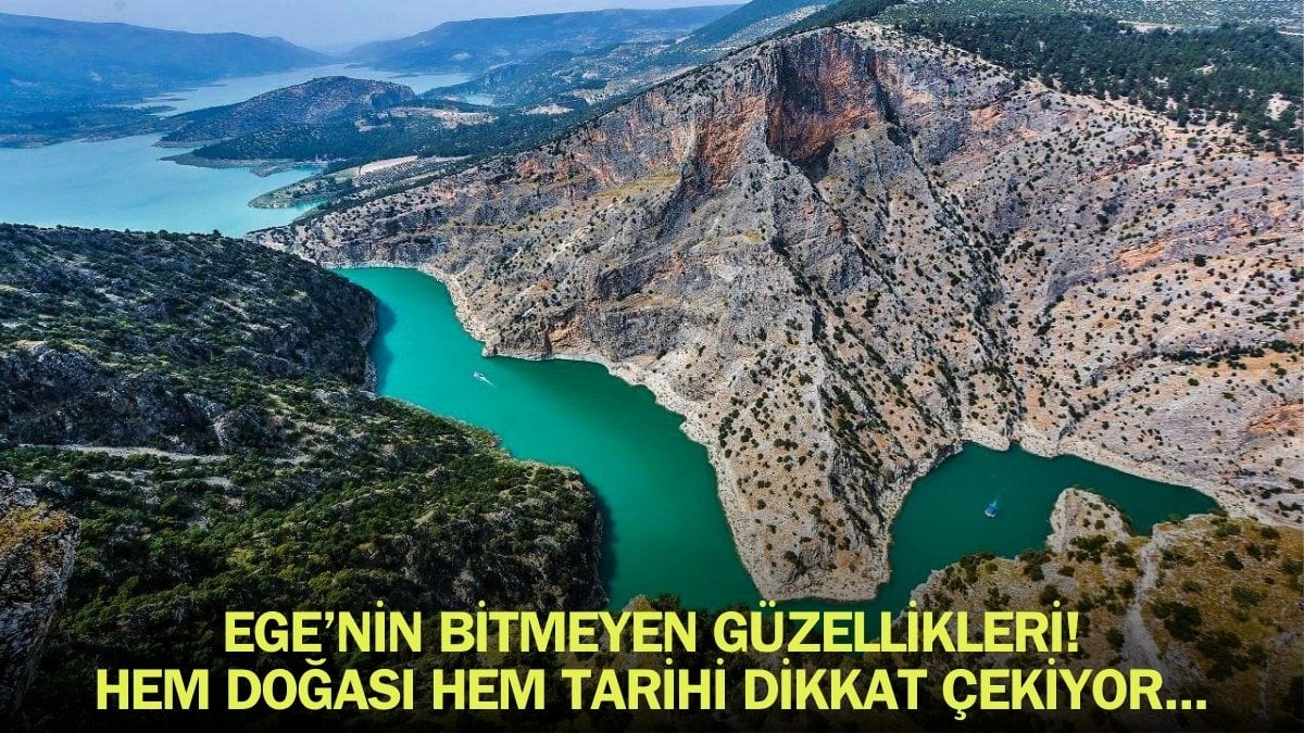 Ege’ye bir kez daha hayran kalacaksınız! Turistler burayı mesken eyledi: Adeta cennetten bir köşe