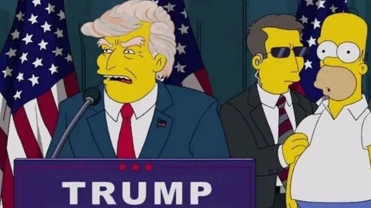 Trump’a suikast girişiminden sonra Simpsonlar yine gündemde