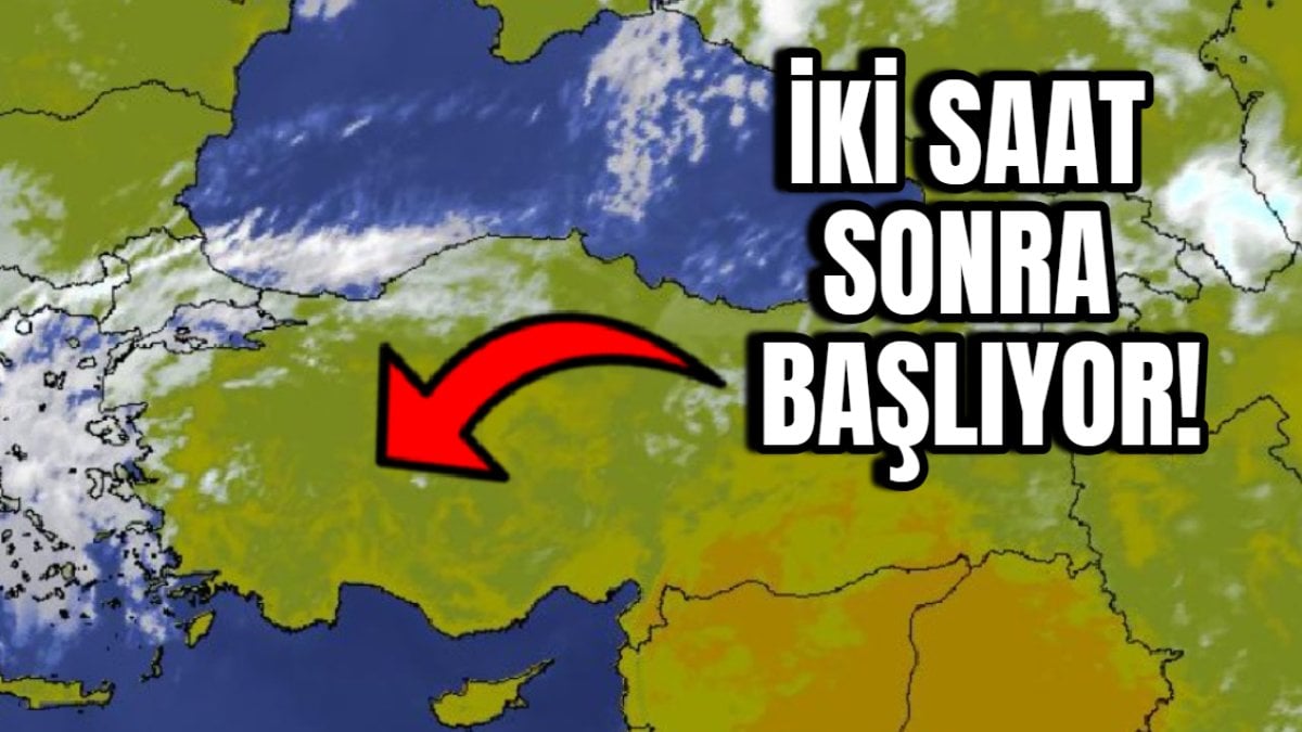 2 saat sonra başlayacak! Meteoroloji o illeri uyardı: Akşam saatlerine kadar devam edecek