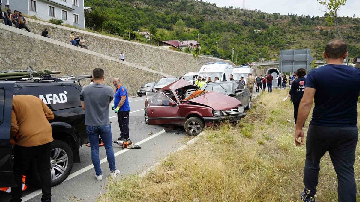 Gümüşhane’de feci kaza: Yaşlı çift öldü, 2 kişi yaralandı