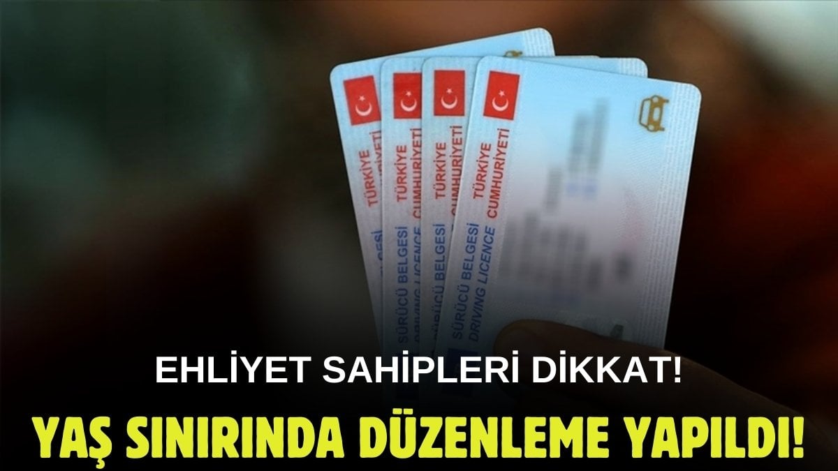 Yaşlı sürücüler otobüs kartınızı çıkarın! O yaşı dolduranlar şartlara uymazsa trafiğe çıkamayacak