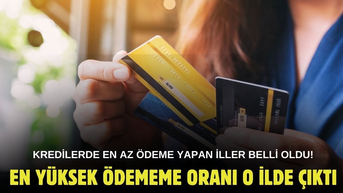 İşte en az ödeme yapan 10 il! Tüketici kredilerinde en yüksek ödenmeme oranı o illerde çıktı