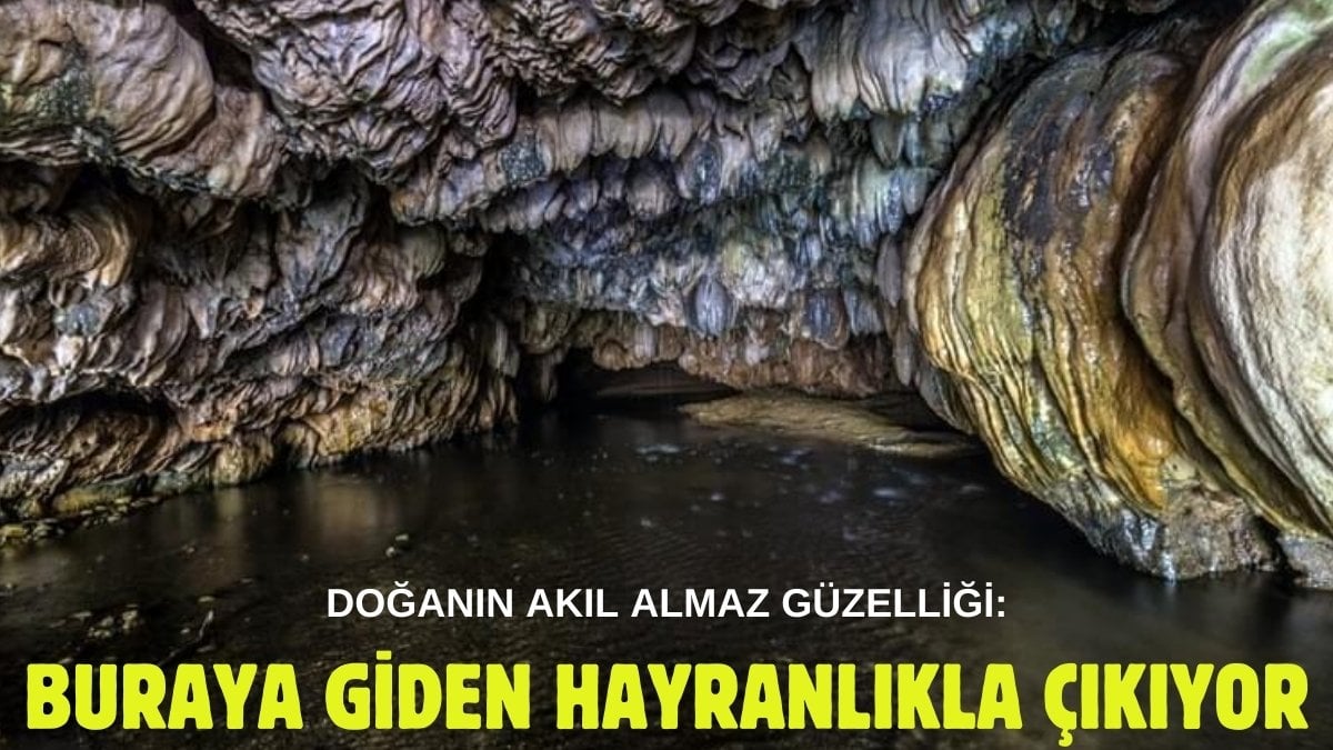 Bu mağaraya giden güzelleşip çıkıyor! Yurt dışında değil İzmir’de: Cesareti olan uğrasın