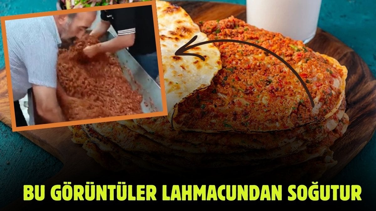 Lahmacundan soğutacak görüntüler! Burası Hindistan değil Türkiye’de bir restoran