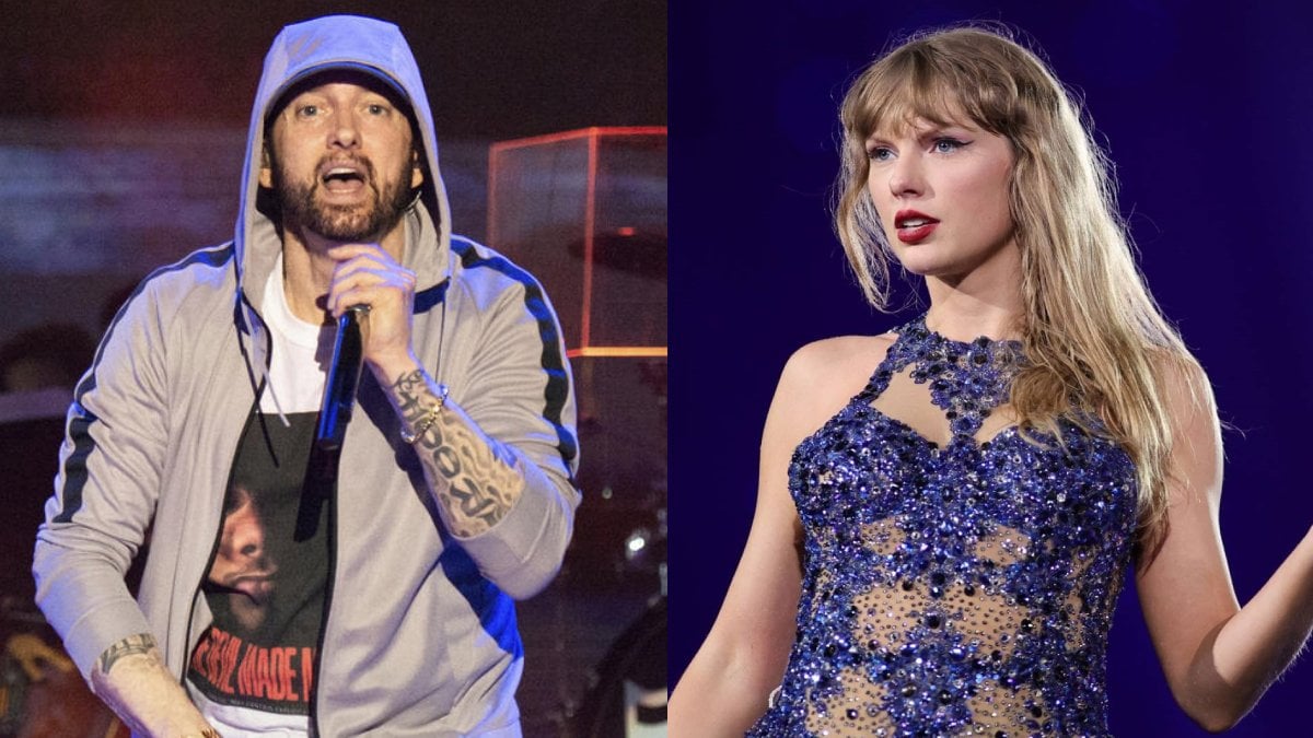 Eminem, Taylor Swift’i zirveden indirdi