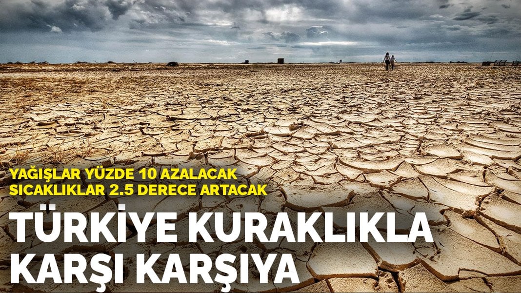 Türkiye kuraklıkla karşı karşıya: Yağışlar yüzde 10 azalacak, sıcaklıklar 2.5 derece artacak