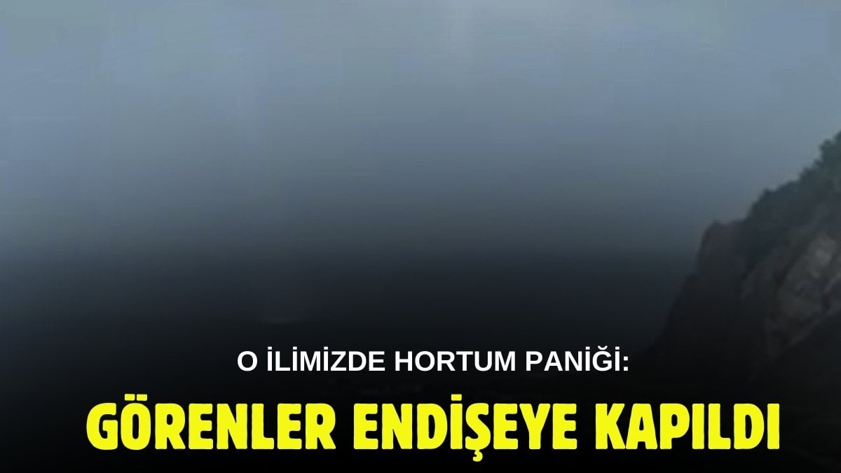 O ilimizde denizde hortum paniği! Şehir merkezine kadar geldi: Görüntüler Amerika’yı aratmıyor