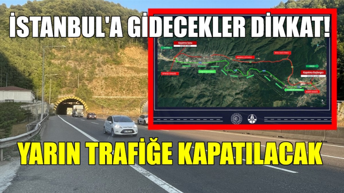 İstanbul’a yolculuk yapacaklar dikkat! Yarından itibaren kapanıyor: Boşuna oraya kadar gitmeyin