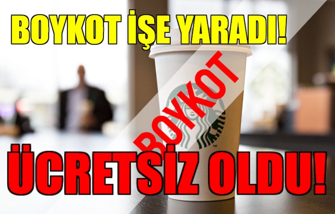 Starbucks boykotları işe yaradı! Bedava kahve dağıtıyorlar: Müşteri azalınca çözümü böyle buldular