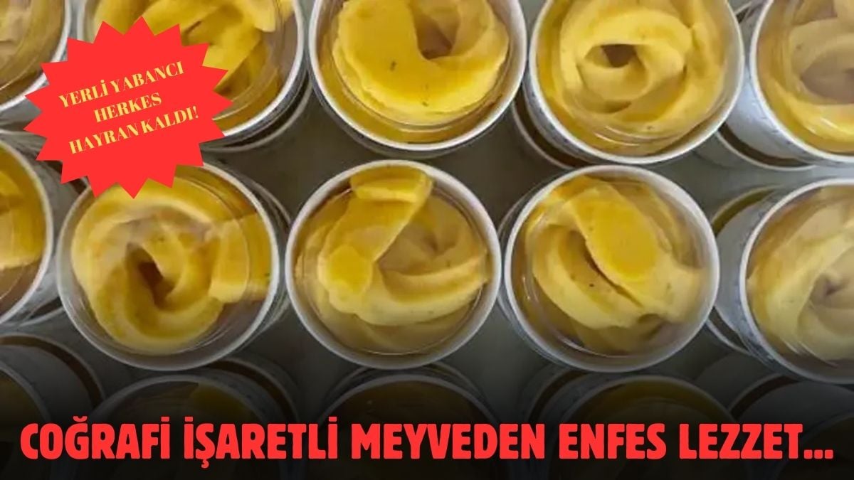 Coğrafi işaretli meyveden yapıyor: Şekersiz ve tamamen doğal satılıyor! Yerli yabancı herkesten talep yağıyor