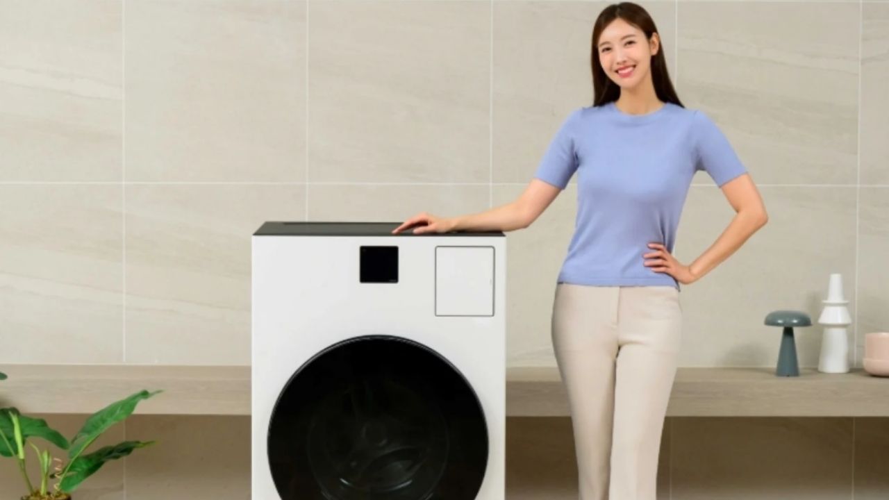 Samsung’dan yapay zeka destekli yeni nesil çamaşır makinesi