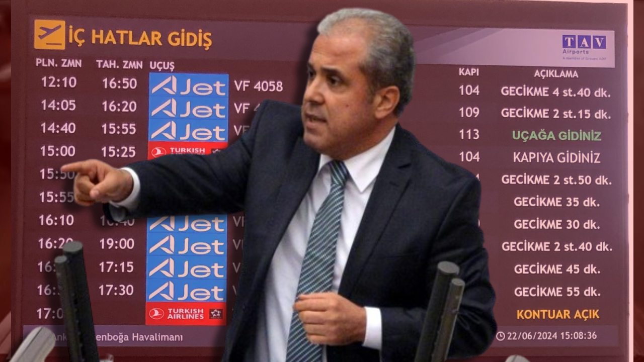AKP’li Şamil Tayyar AJet’e isyan etti: Önce bilet fiyatları çıldırdı, sonra rötarlar…