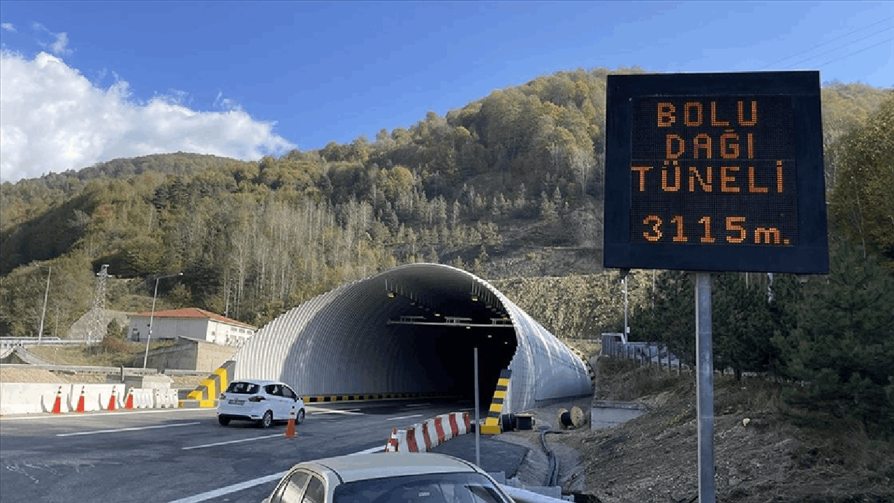 Bolu Dağı Tüneli İstanbul Yönü 50 Gün Kapatılacak