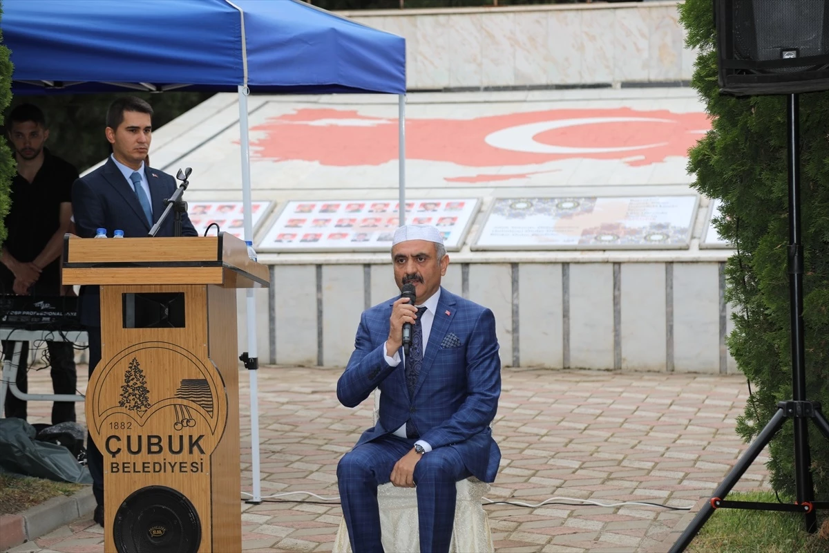 Çubuk’ta 15 Temmuz Demokrasi ve Milli Birlik Günü Programı Düzenlendi