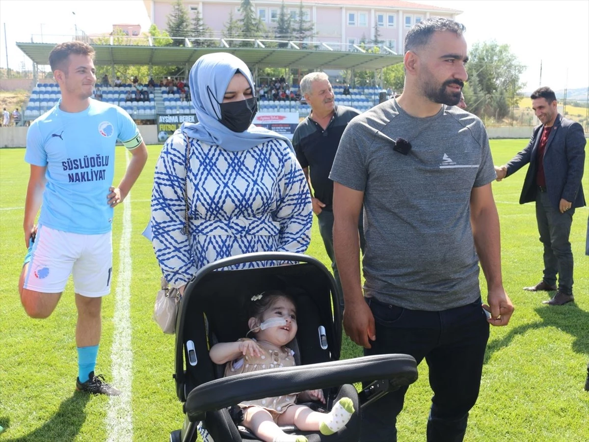 Ankara’da SMA hastası çocuğun tedavisi için futbol turnuvası düzenlendi