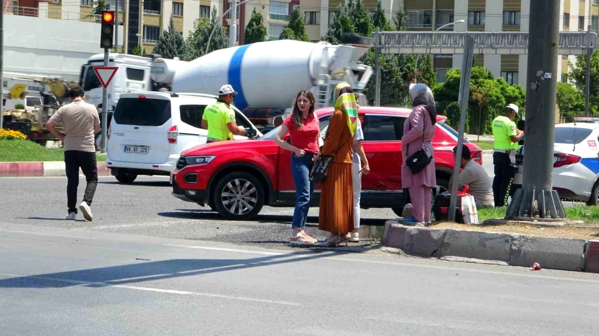 Malatya’da trafik kazasında 1 kişi yaralandı