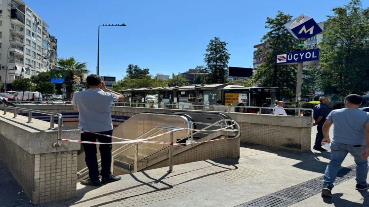 İzmir Metro’sunda yürüyen merdiven arızası : 11 kişi yaralandı!