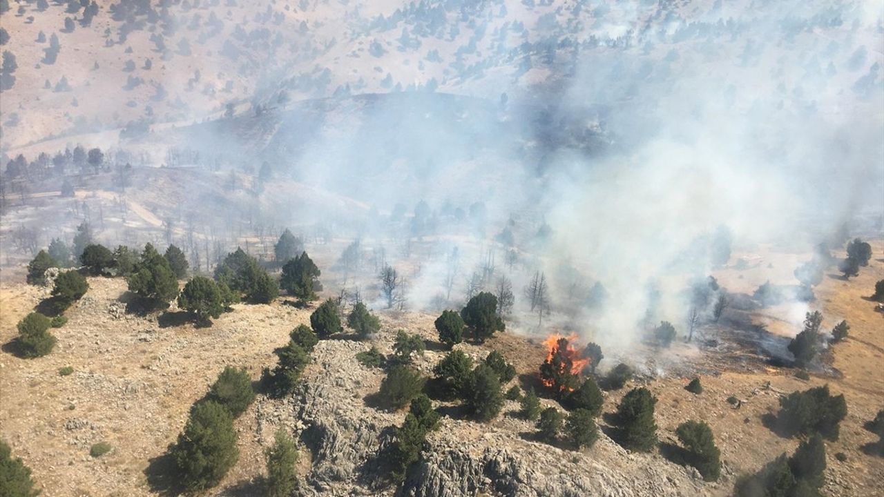 Kahramanmaraş’taki Orman Yangınına Hızlı Müdahale