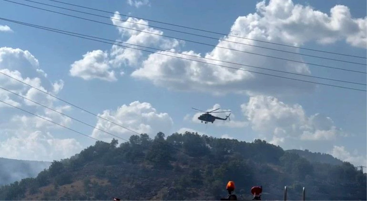 Ankara’da Orman Yangını: Egrekkaya Barajı Yakınlarında Çıkan Yangın Saray Köyüne Ulaştı