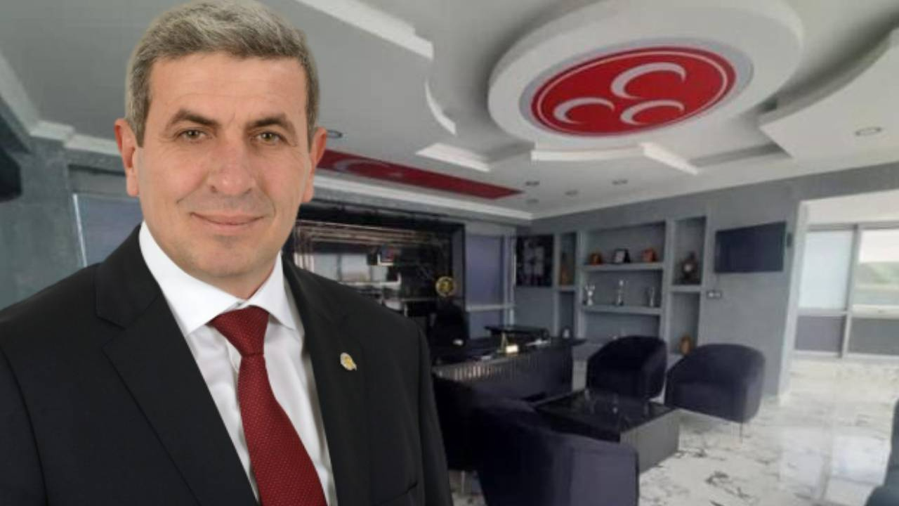 MHP’li Başkan Seçimden Sonra İlk İş Odasını Yeniletti